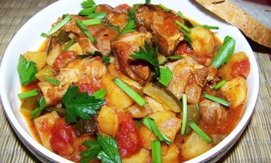 Рецепт азу по-татарски с говядиной