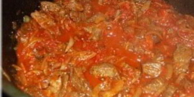 азу по-татарски с говядиной