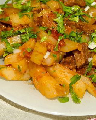 Азу по-татарски в мультиварке