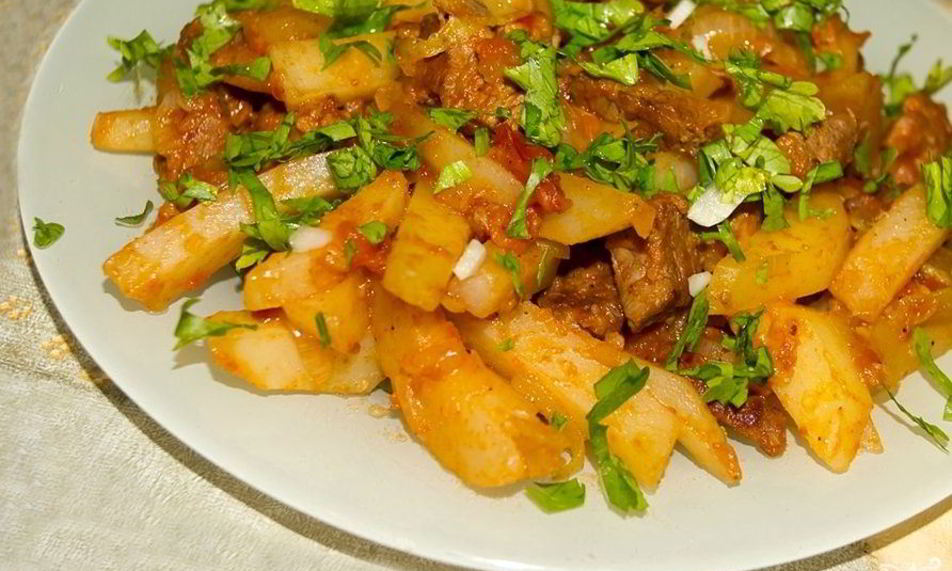 Рецепт азу по-татарски в мультиварке