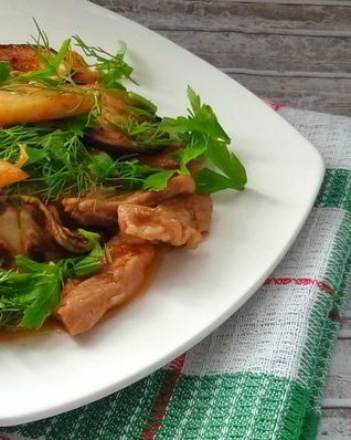 Азу со свининой