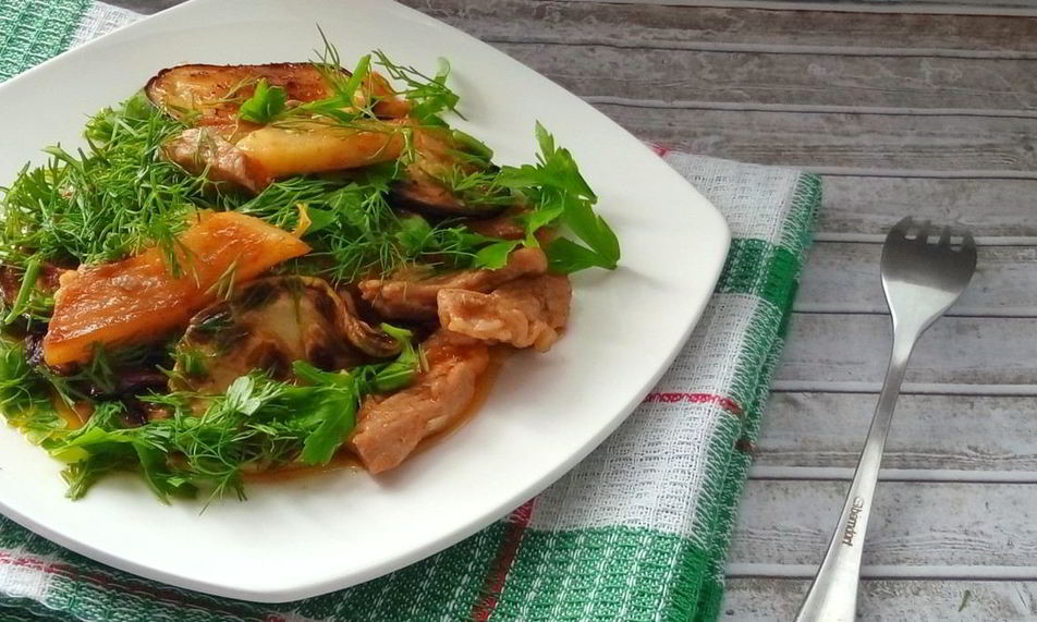 Рецепт азу со свининой