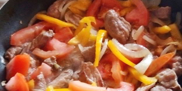 азу со свининой