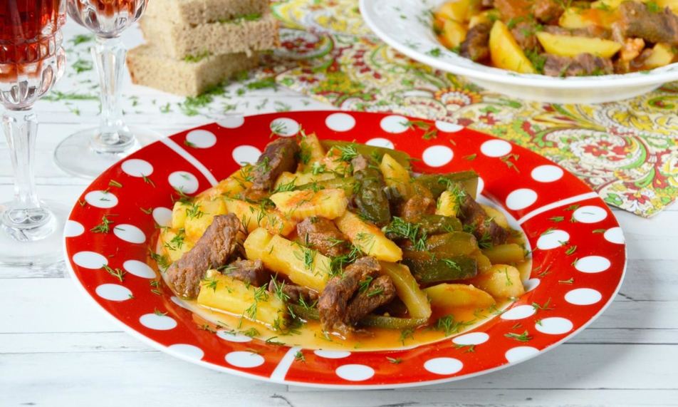 Рецепт азу в мультиварке по-татарски