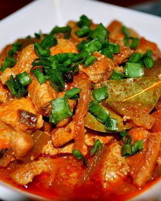 Классическое азу из свинины