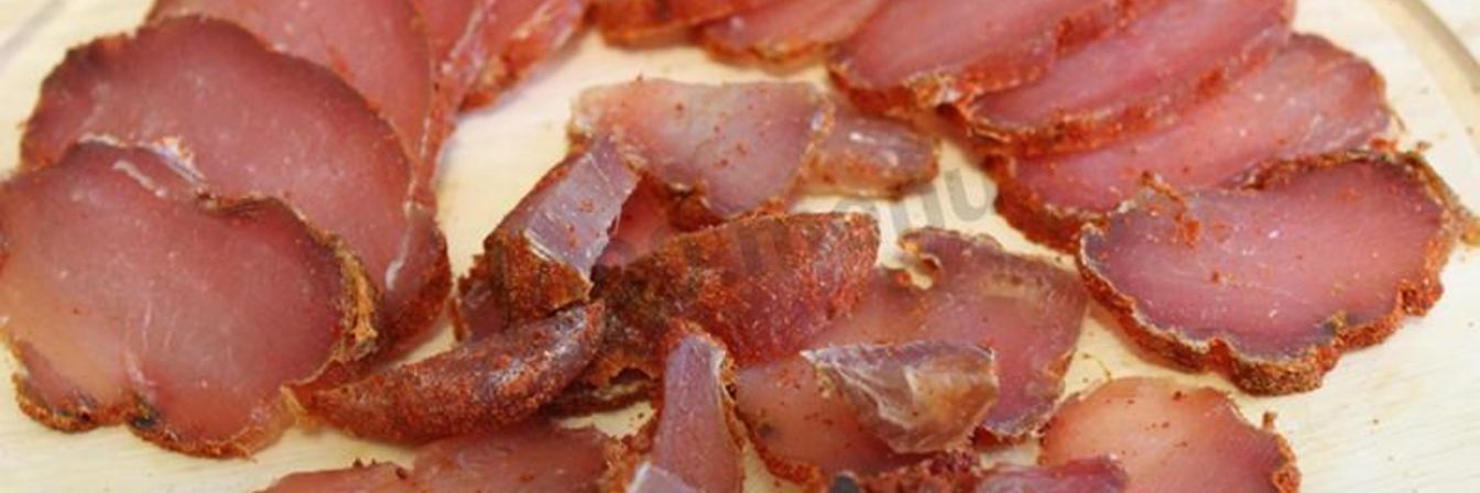 Бастурма из индейки