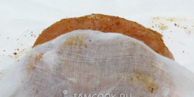 бастурма из куриной грудки