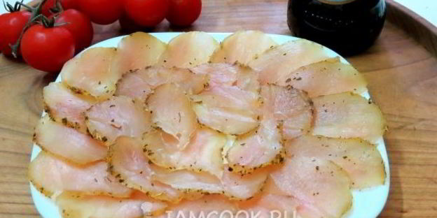 бастурма из куриной грудки