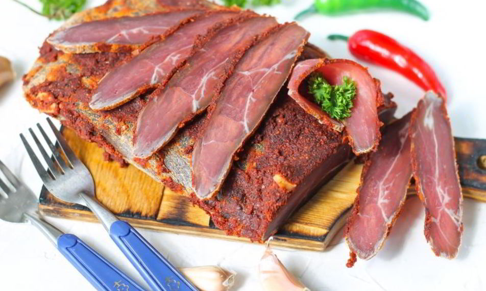 Рецепт бастурмы из лосятины