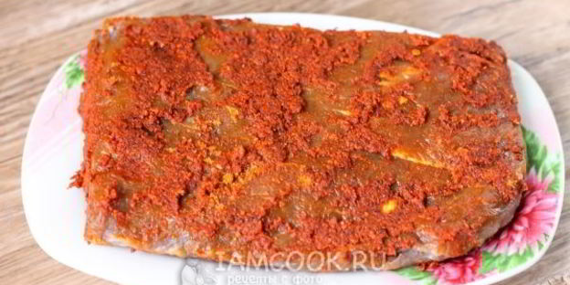 бастурма из лосятины