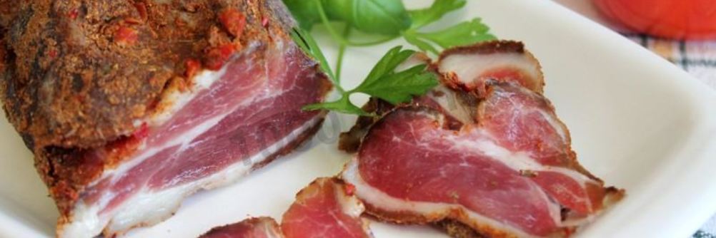 Бастурма из свинины