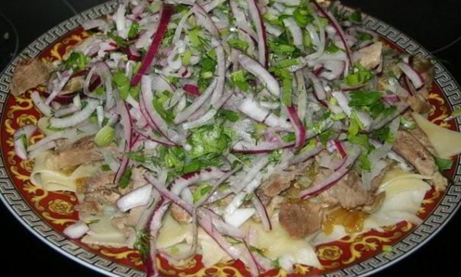 Рецепт бешбармака из баранины