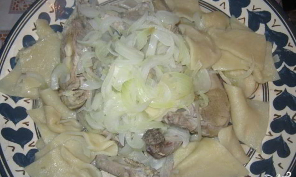 Рецепт бешбармака иза гуси