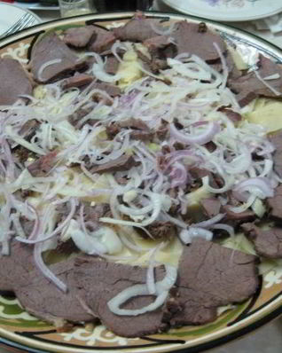 Бешбармак из конины