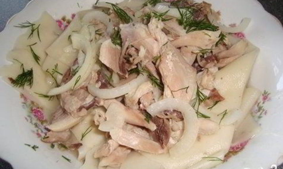 Рецепт бешбармака из курицы в мультиварке