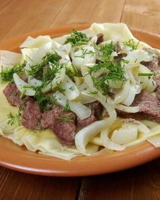 Бешбармак по-киргизски