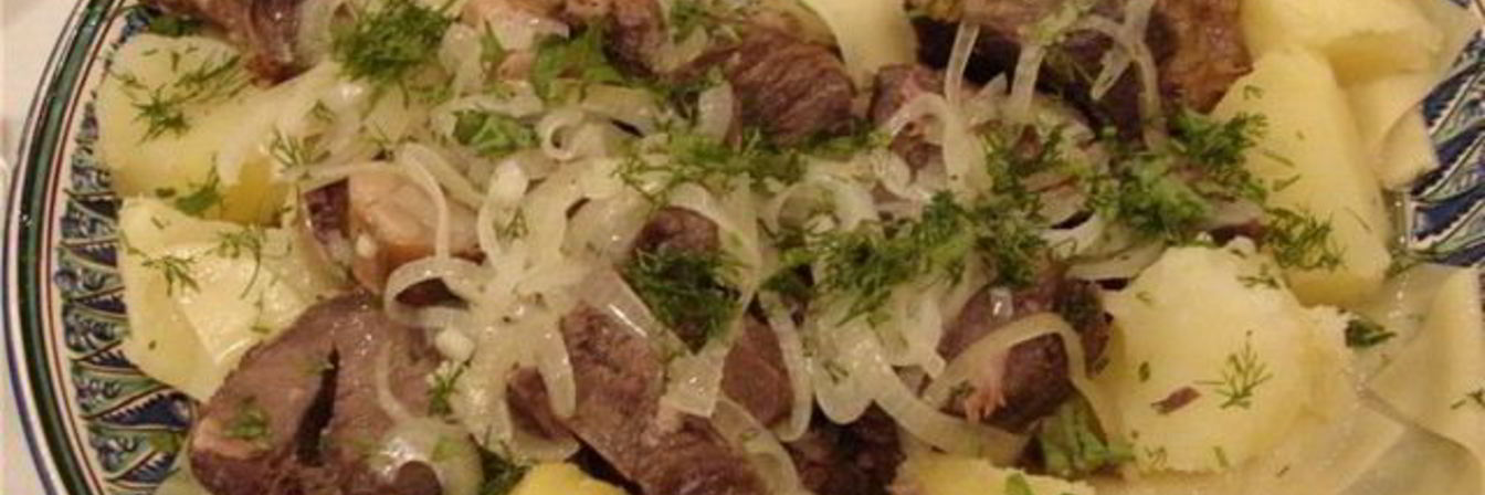 Бешбармак с картошкой