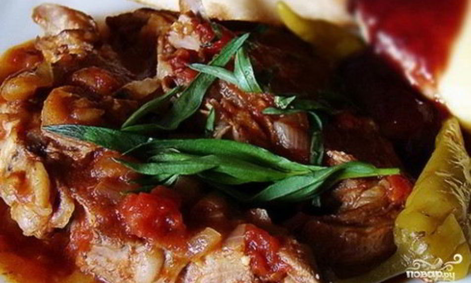 Рецепт чахохбили из баранины