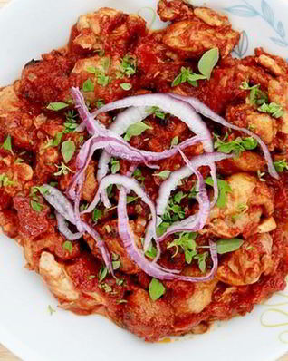 Чахохбили из куриных ножек по-грузински