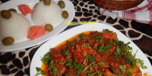 чахохбили из курицы по-батумски