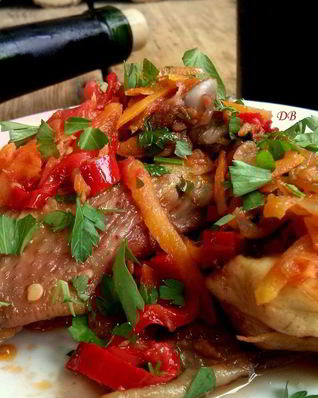 Чахохбили из курицы по-грузински