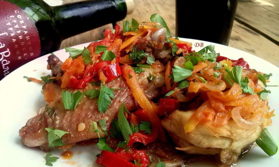 Рецепт чахохбили из курицы по-грузински
