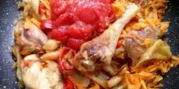 чахохбили из курицы по-грузински