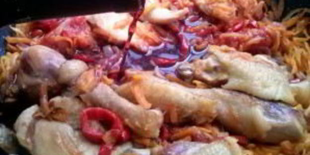 чахохбили из курицы по-грузински