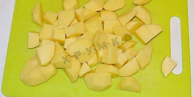 чахохбили из курицы с картошкой