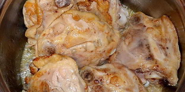 чахохбили из курицы с картошкой