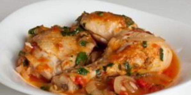 чахохбили из курицы с помидорами