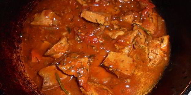 чахохбили из свинины