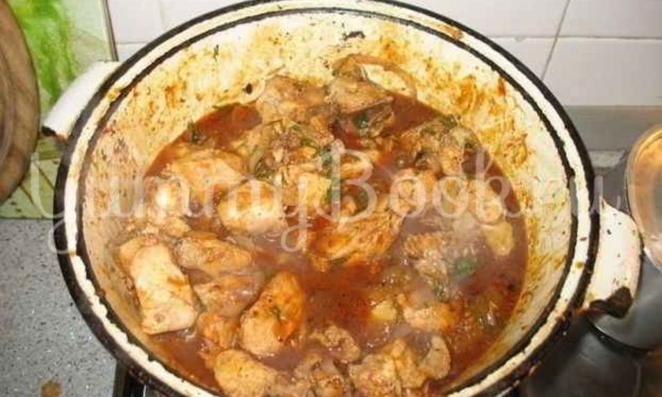 Рецепт чахохбили с куриной грудки