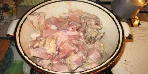 чахохбили с куриной грудки