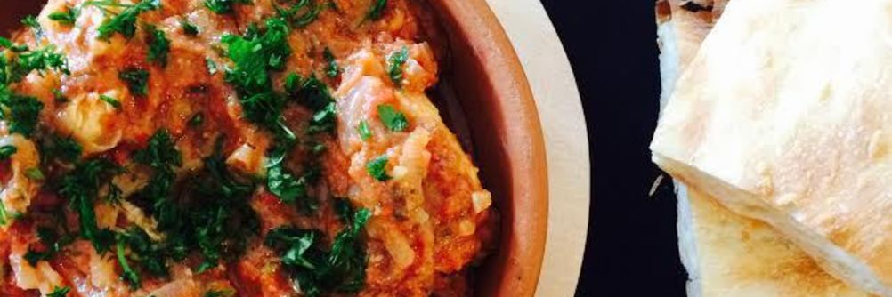 Чахохбили с орехами