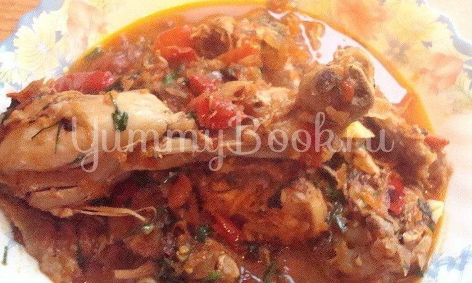 Рецепт чахохбили с вином