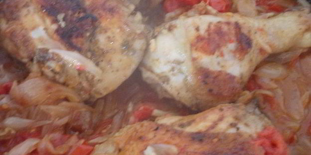 курица по мотивам чахохбили