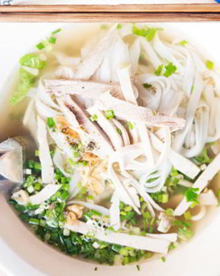 Домашняя лапша с курицей