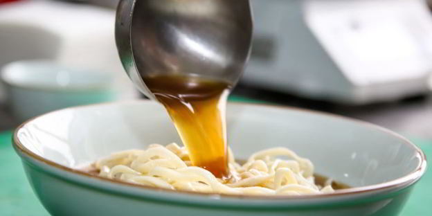 домашняя лапша с телятиной