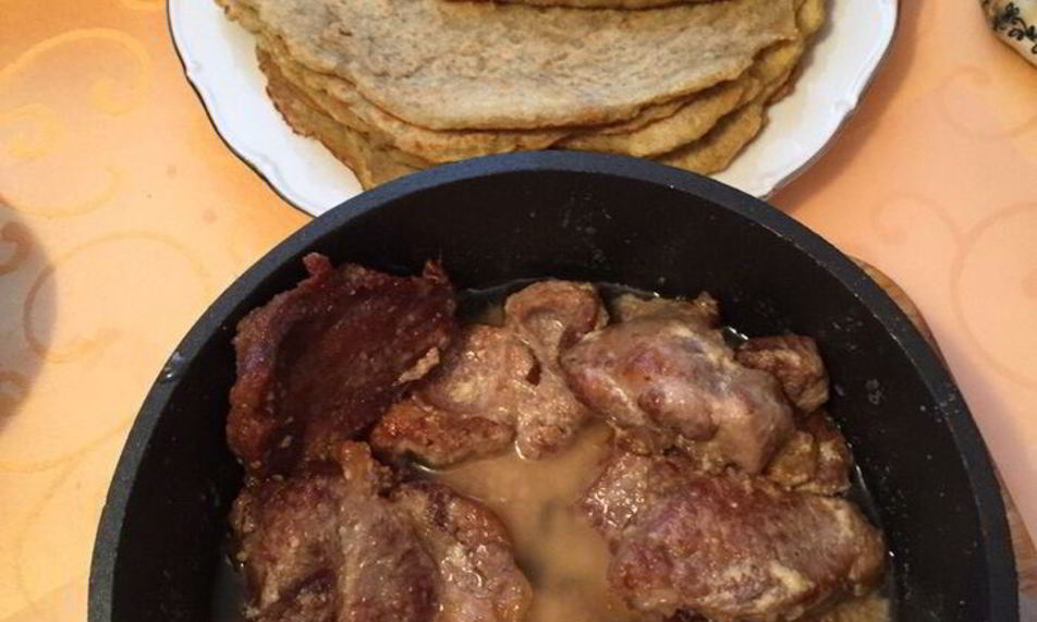 Рецепт драника из картофеля со свининой