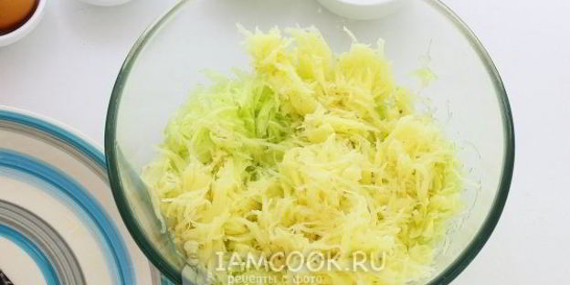 драники из кабачков и картофеля