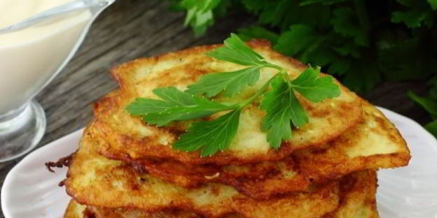 драники из кабачков и картофеля