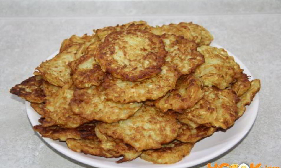 Рецепт драников из кабачков на сковороде