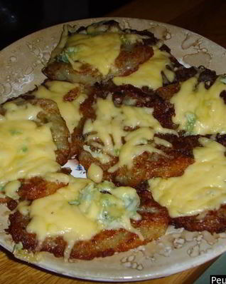 Драники из картошки с сыром