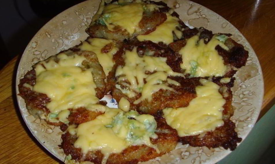 Рецепт драников из картошки с сыром