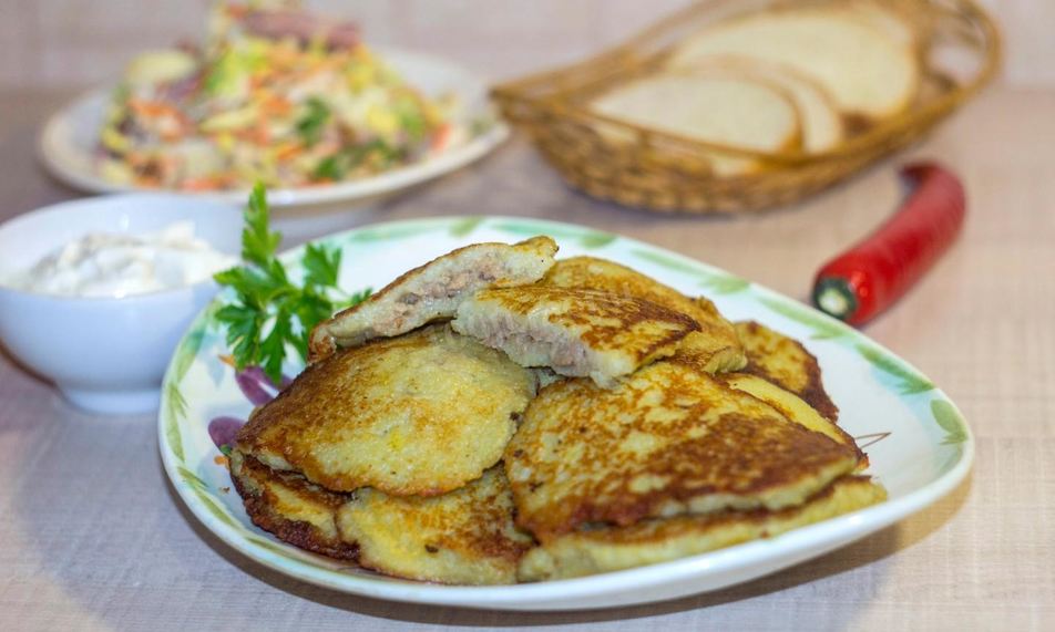 Рецепт драников картофельных с фаршем