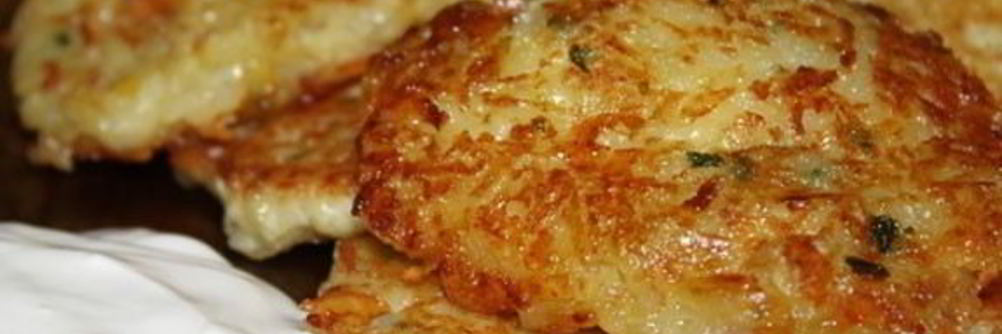 Драники картофельные с сыром