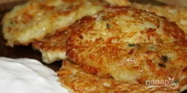 драники картофельные с сыром