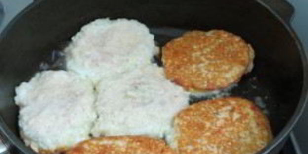 драники с фаршем куриным