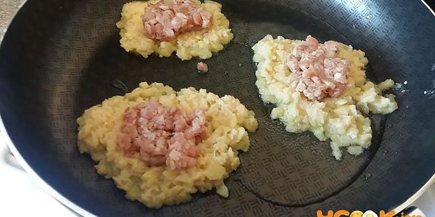 драники с фаршем